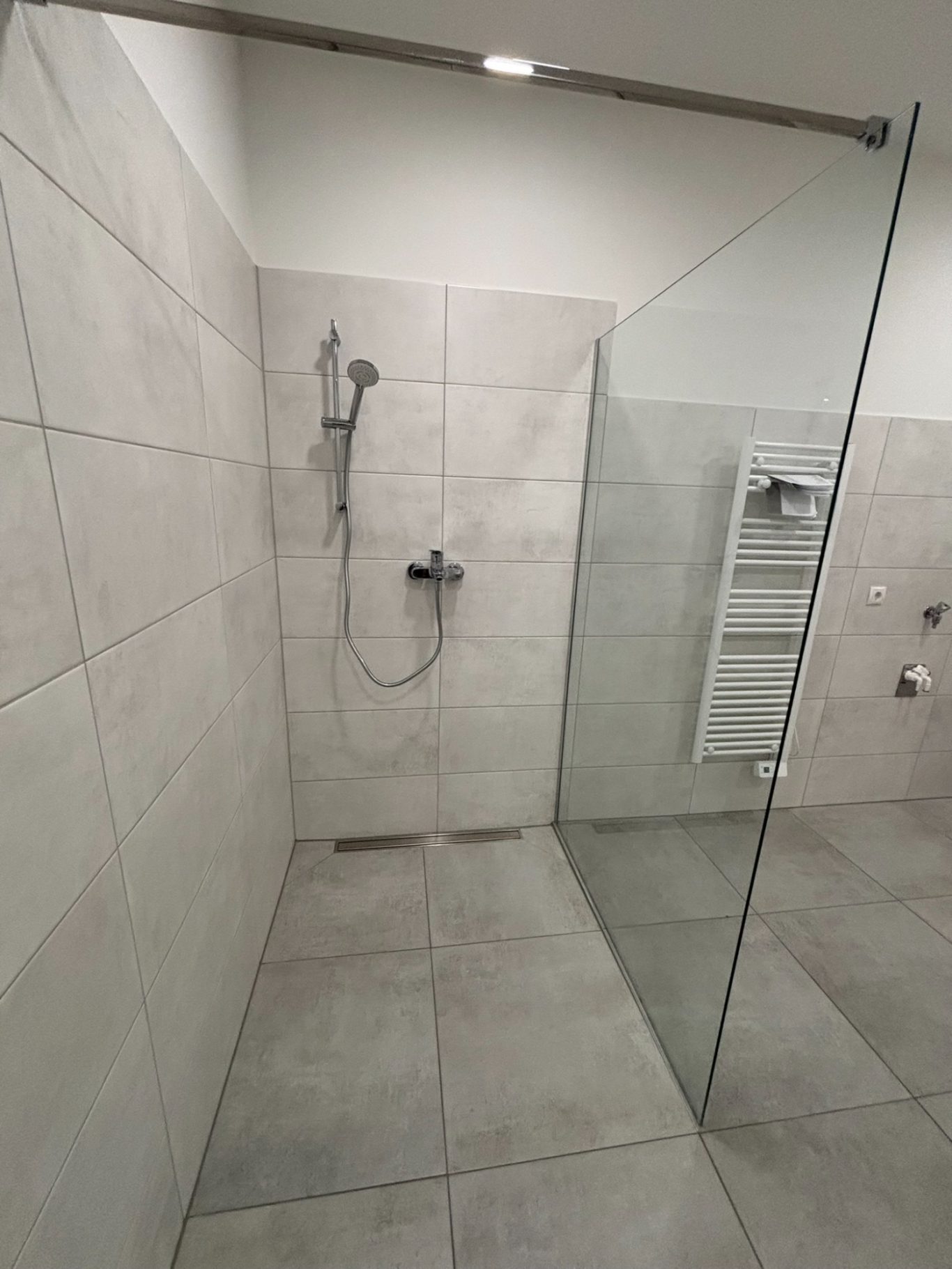 Ebenerdige Dusche