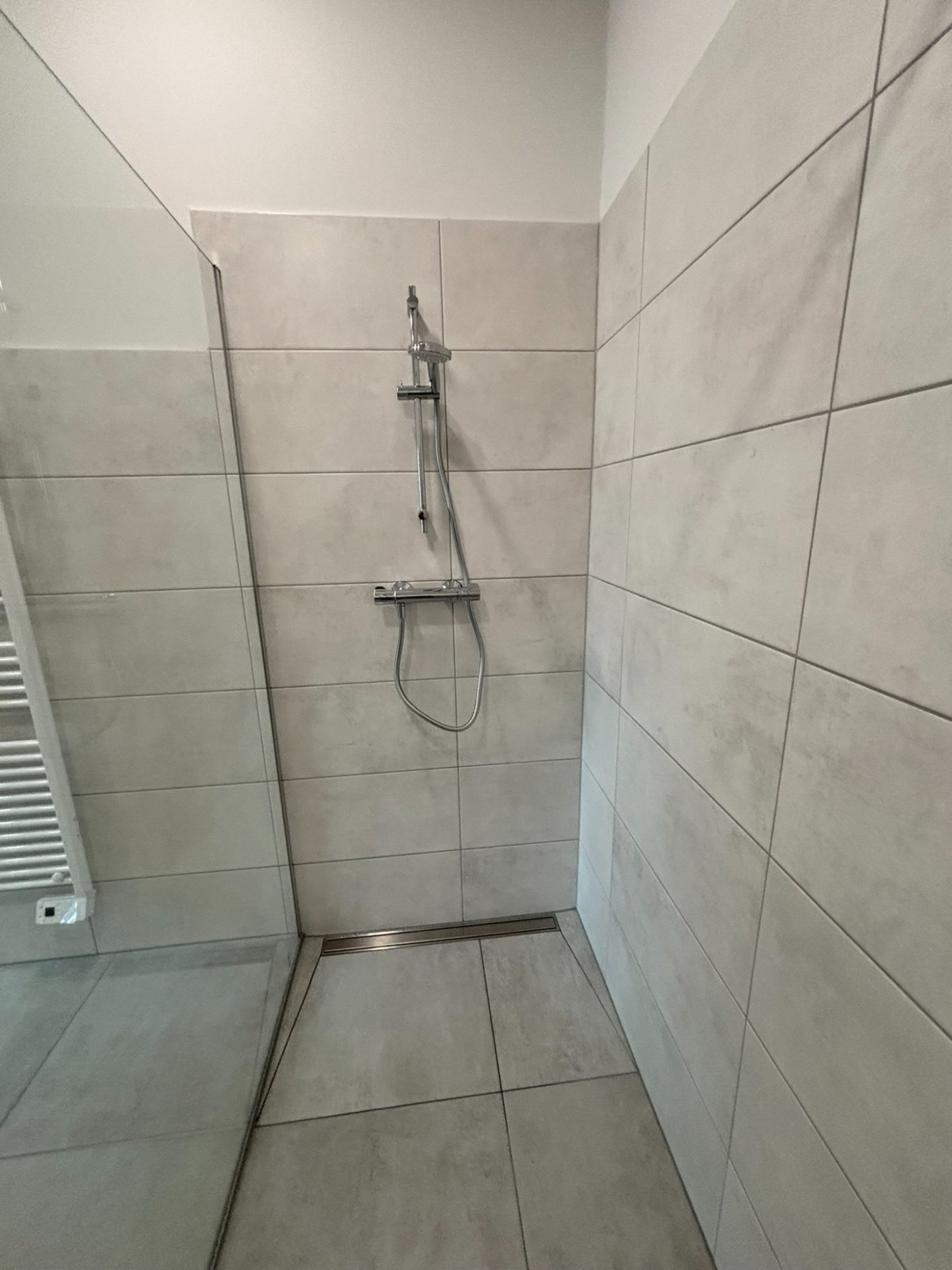 Ebenerdige Dusche