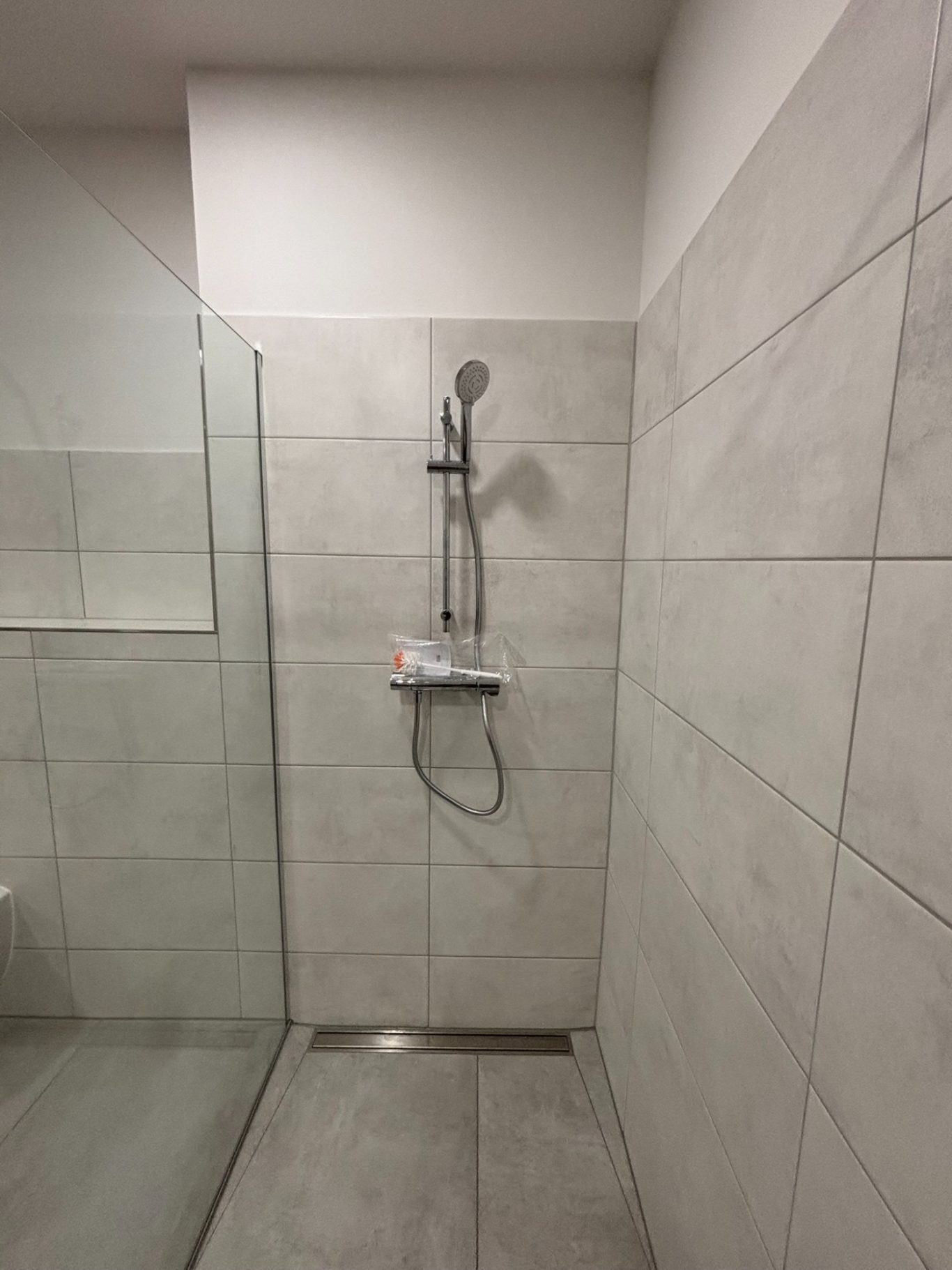 Ebenerdige Dusche